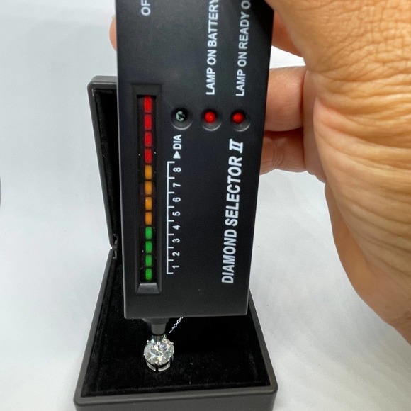 Moissanite Diamond Necklace Pendant Chain 18K 925 Brilliant 5 Ct Round Cut - Picture 3 of 12